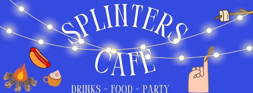 the splinters cafe is a restaurant that serves food and drinks.